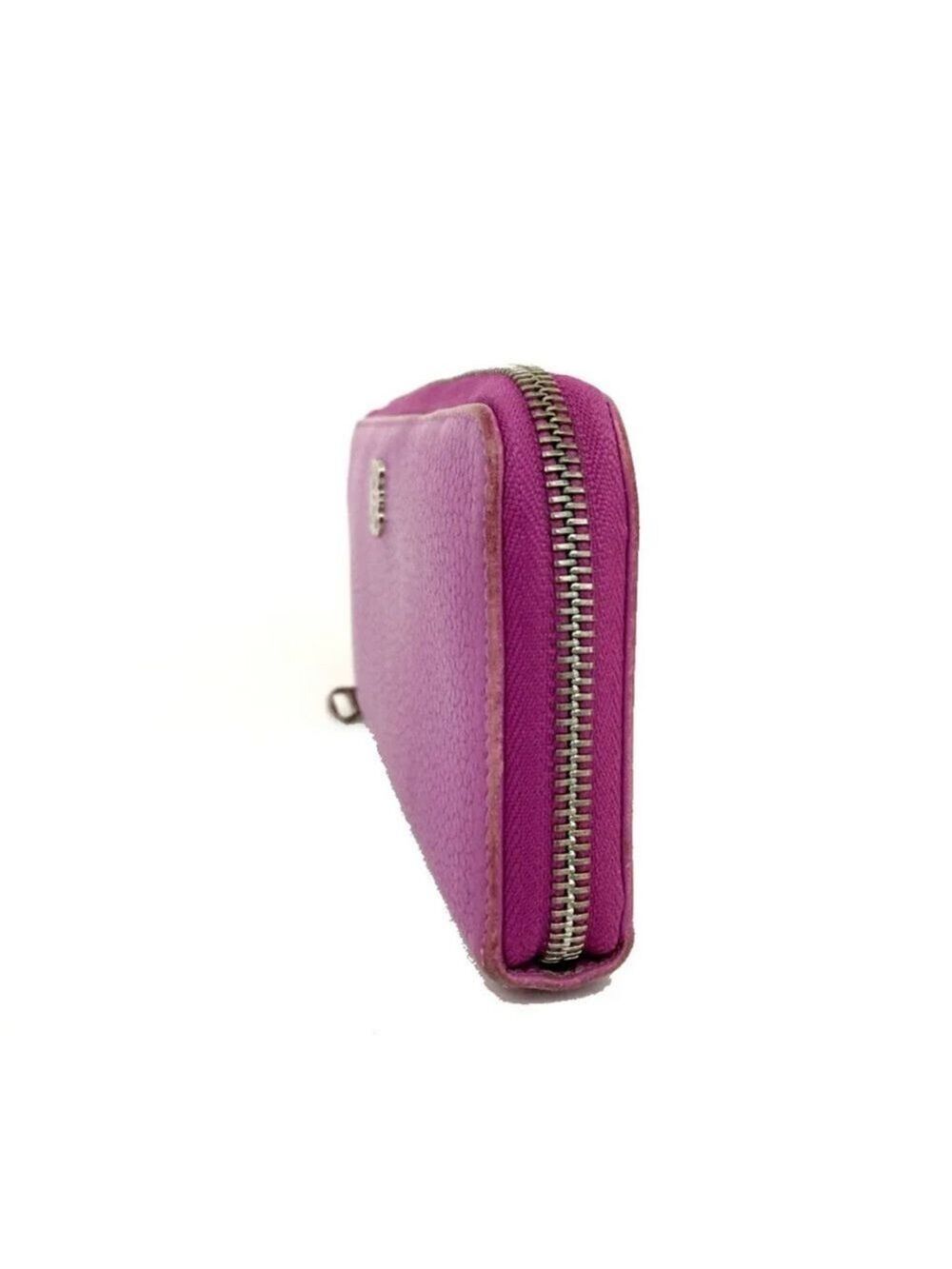 Authentic LOEWE Logo Leather Long Zip Wallet - Picture 2 of 8